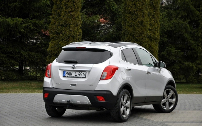 Opel Mokka cena 37900 przebieg: 215217, rok produkcji 2013 z Korsze małe 781